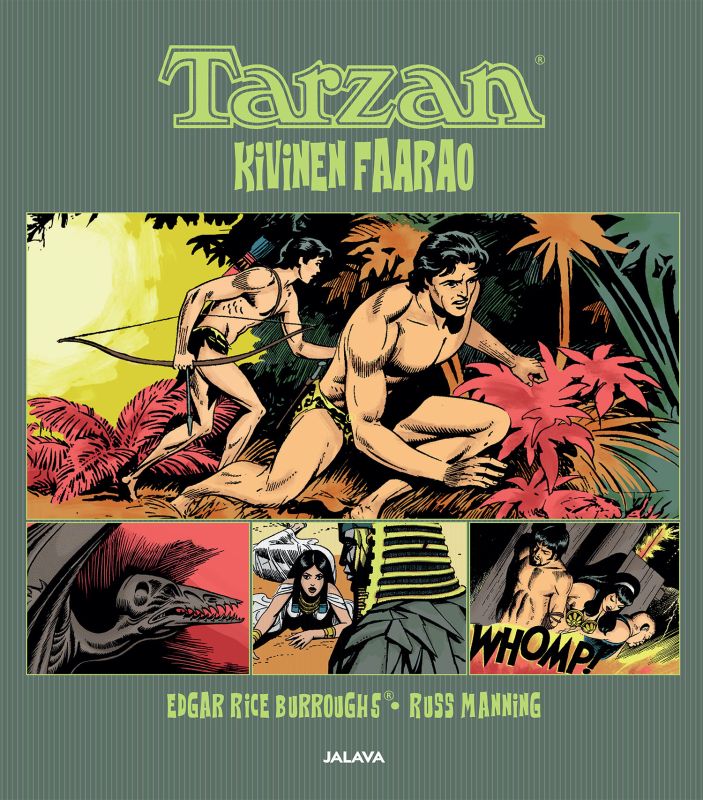 Tarzan – Kivinen faarao -kokoelma-albumin kansikuva.