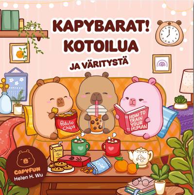 Kapybarat! Kotoilua ja väritystä