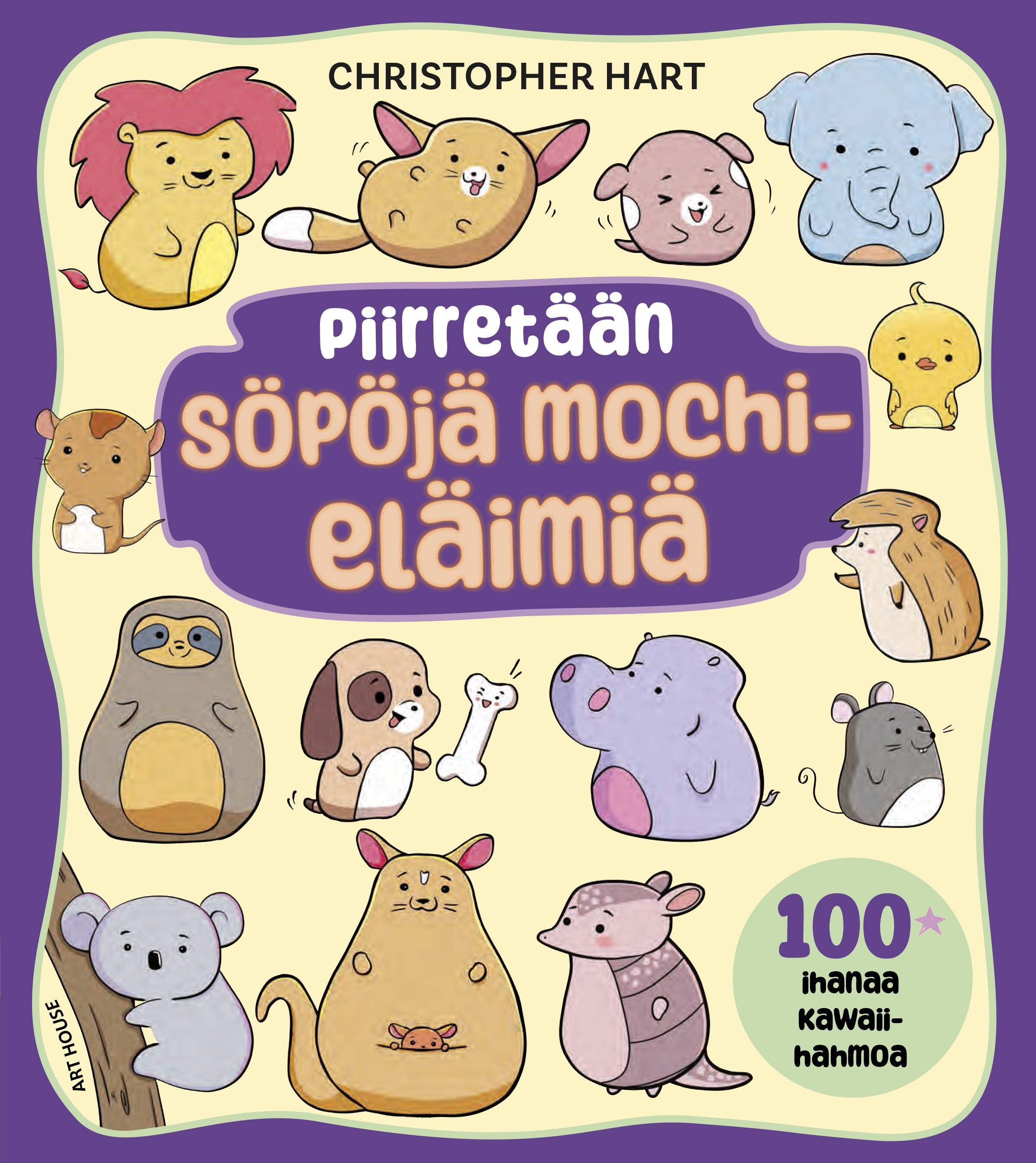 Siirry tuotesivulle Piirretään söpöjä mochi-eläimiä
