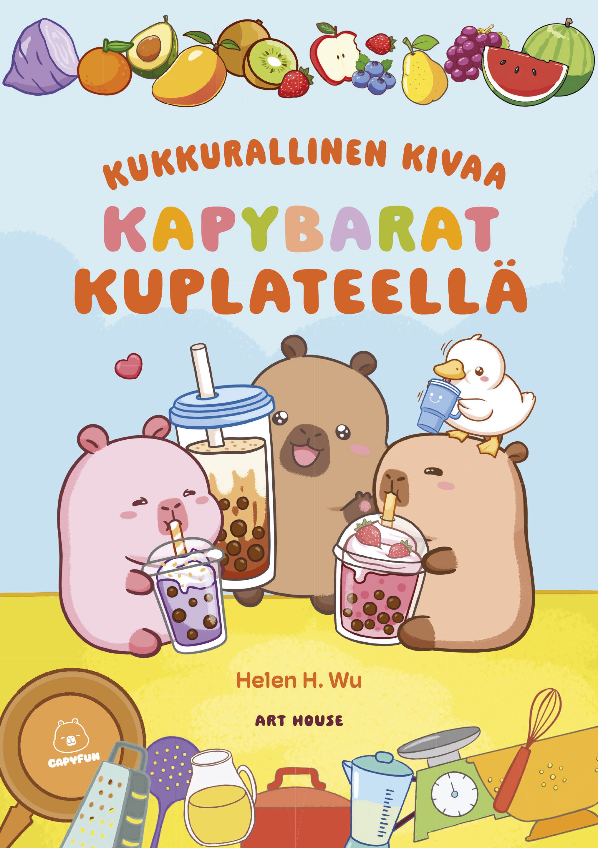 Siirry tuotesivulle Kukkurallinen kivaa - Kapybarat kuplateellä